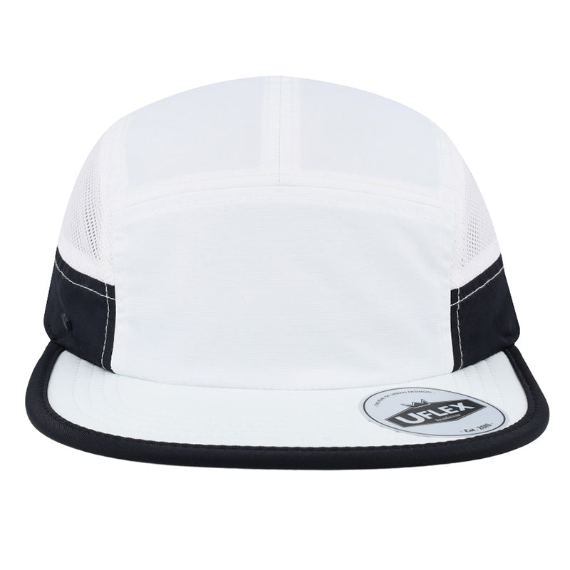 White/Black/White front