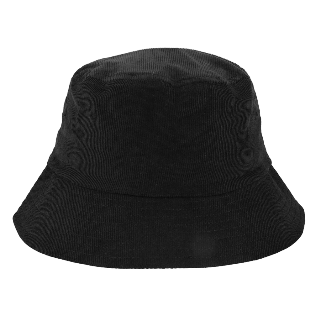 unbranded corduroy-bucket-hat black-58cm back_image