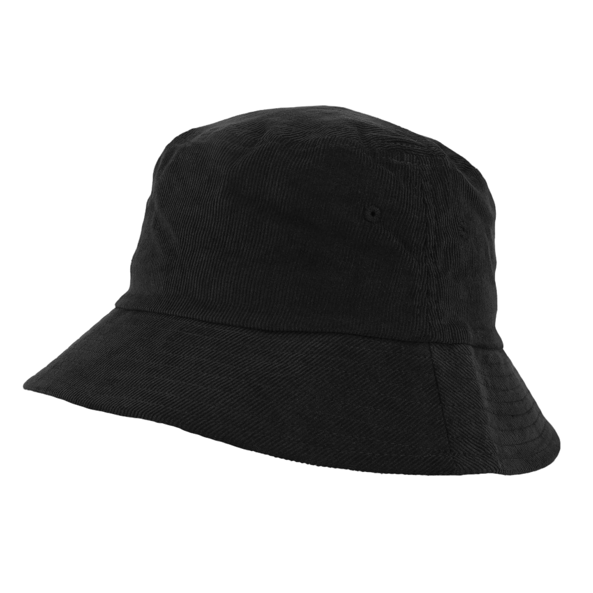 main corduroy-bucket-hat black-58cm three-quarter