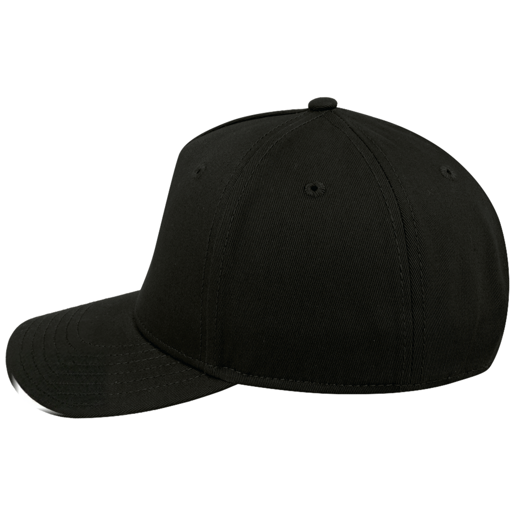 sldev43-unbranded uflex-5p-curved-peak-snapback black left_image