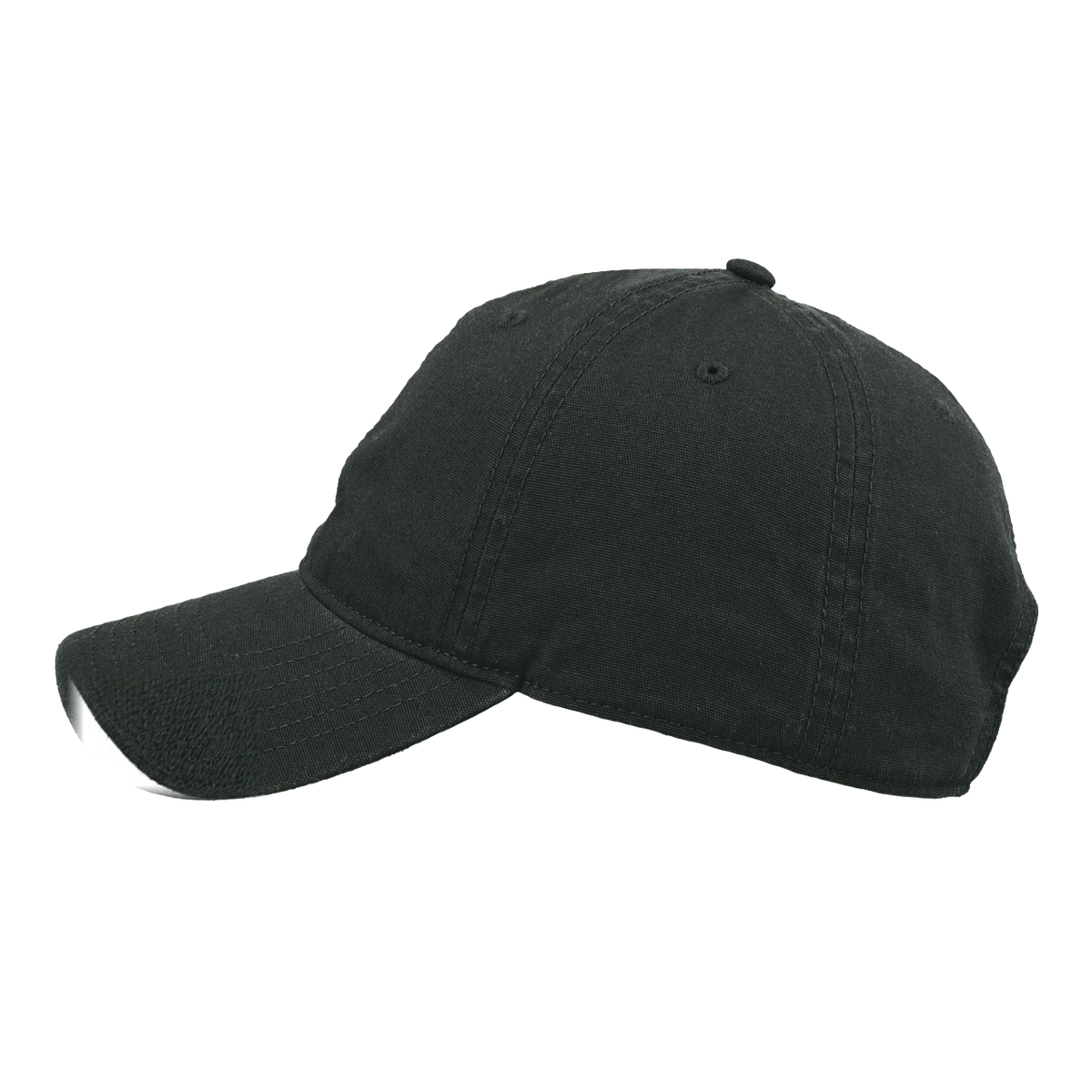 sldev43-unbranded washed-light-canvas-dad-6p-cap black left_image