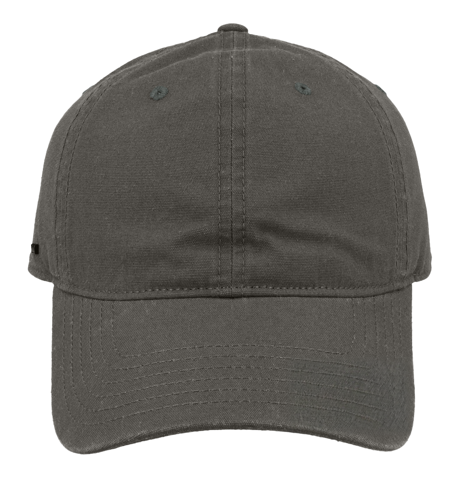 sldev43-unbranded washed-light-canvas-dad-6p-cap charcoal front_image