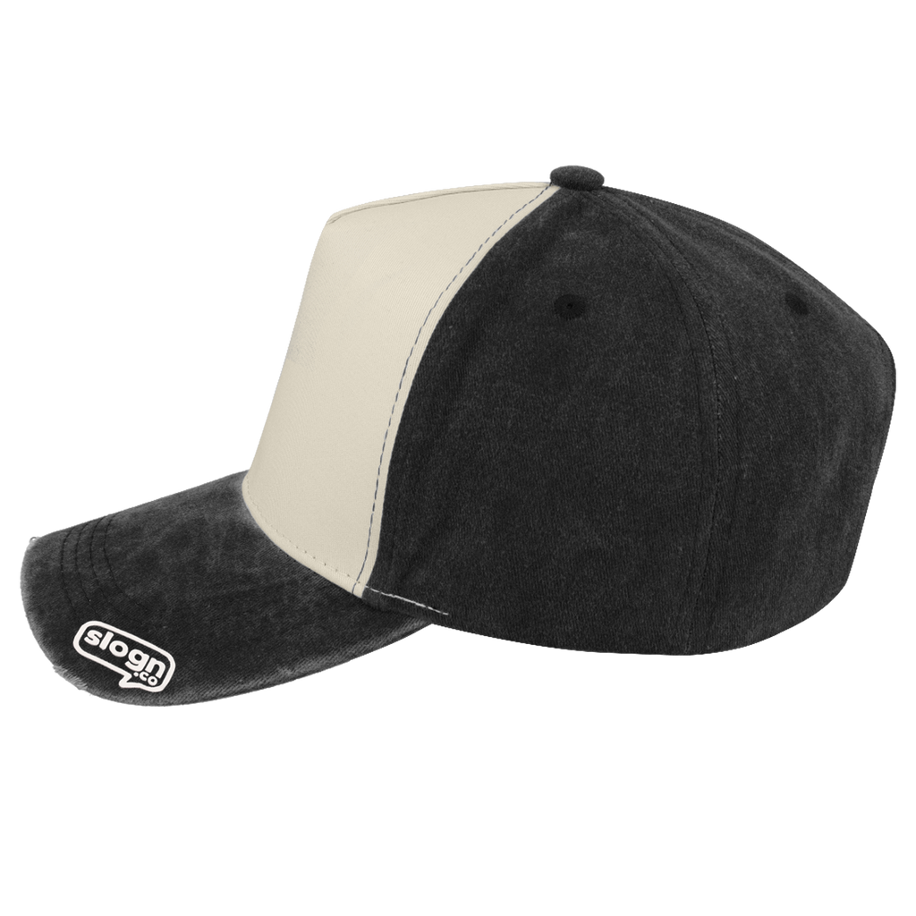 Pigment Washed 5 Panel Cap