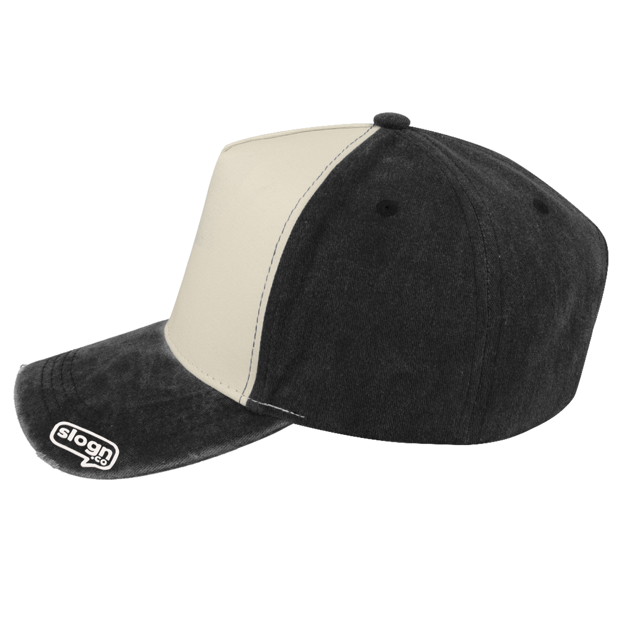 Pigment Washed 5 Panel Cap