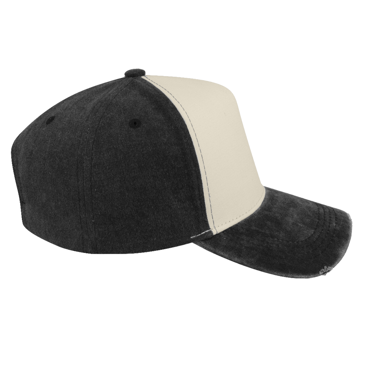 Pigment Washed 5 Panel Cap