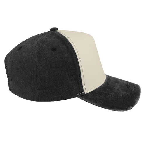 Pigment Washed 5 Panel Cap