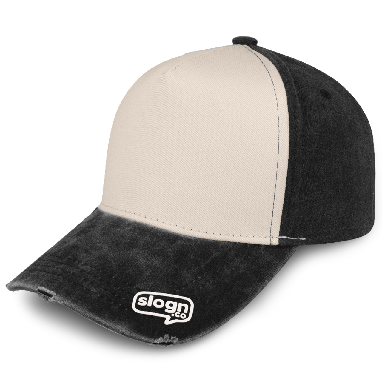 Pigment Washed 5 Panel Cap