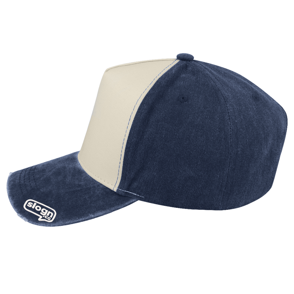 Pigment Washed 5 Panel Cap
