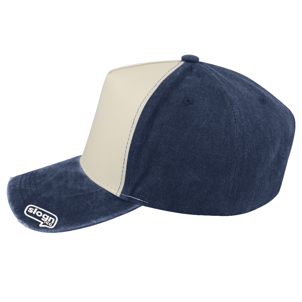 Pigment Washed 5 Panel Cap