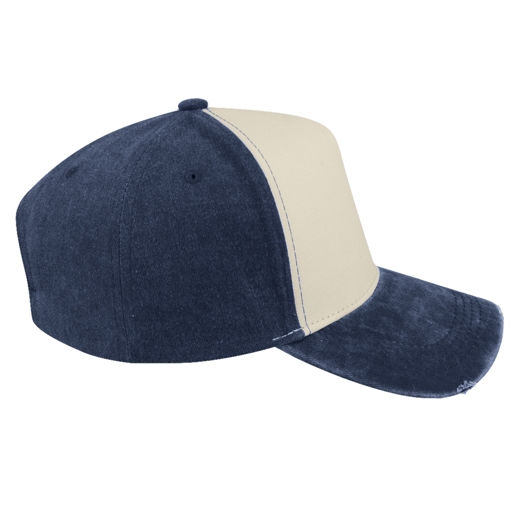 Pigment Washed 5 Panel Cap