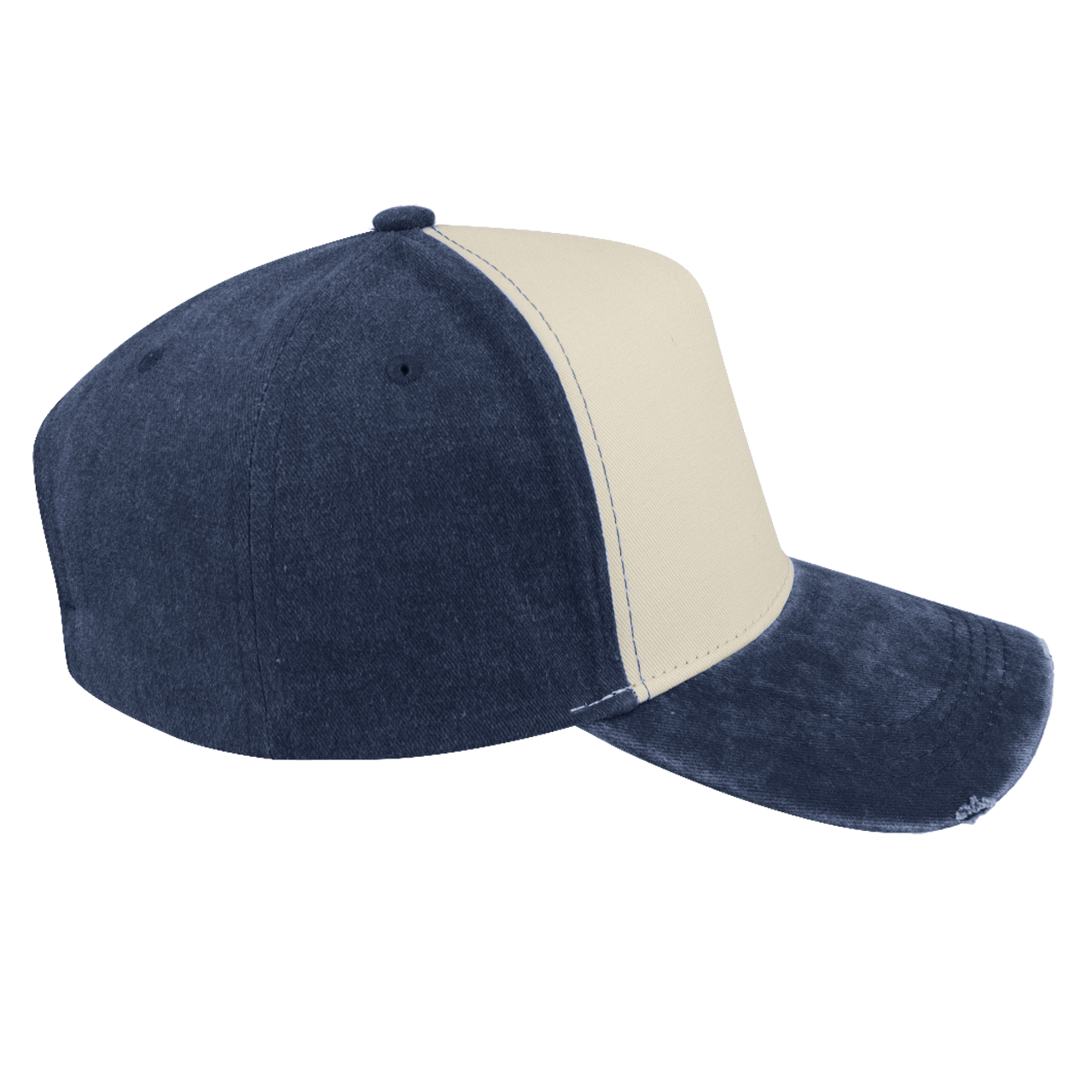 Pigment Washed 5 Panel Cap
