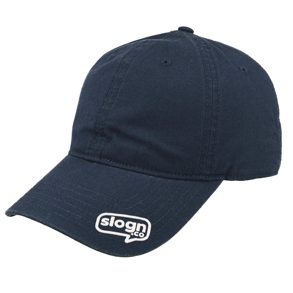 Washed Light Canvas Dad 6P Cap