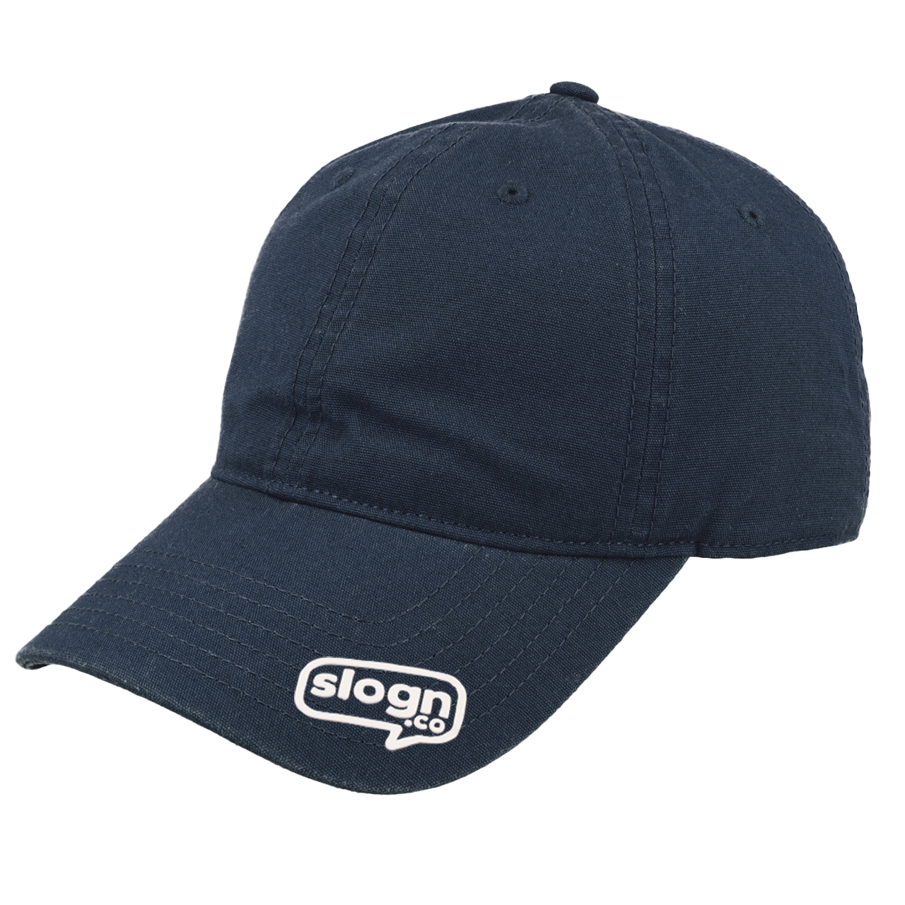 Washed Light Canvas Dad 6P Cap
