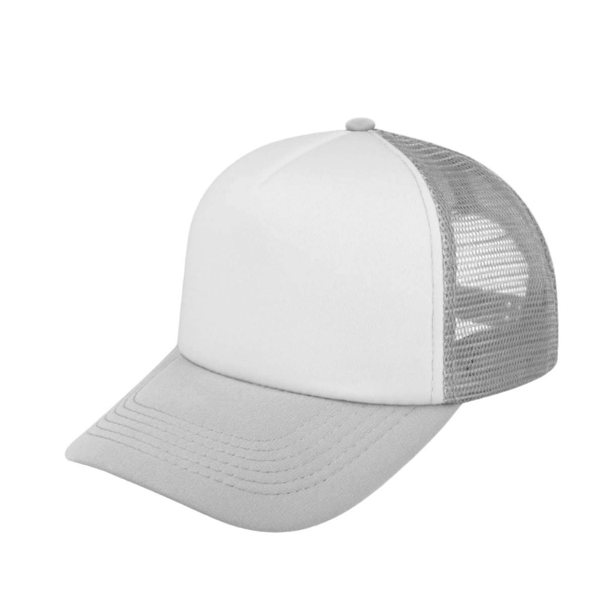 Grey/White three-quarter