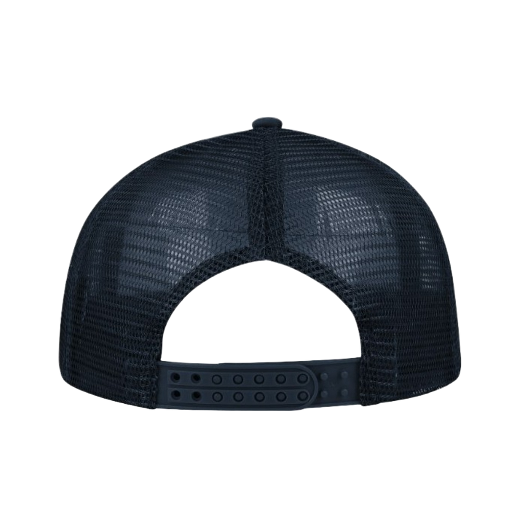 Navy/White back