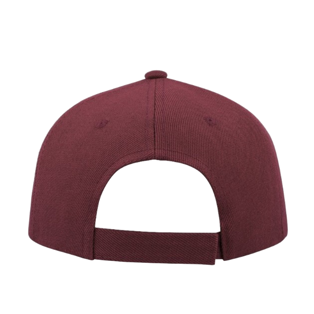 Burgundy back