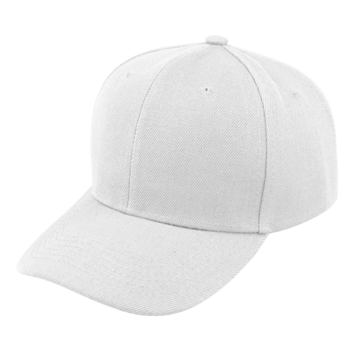 White three-quarter