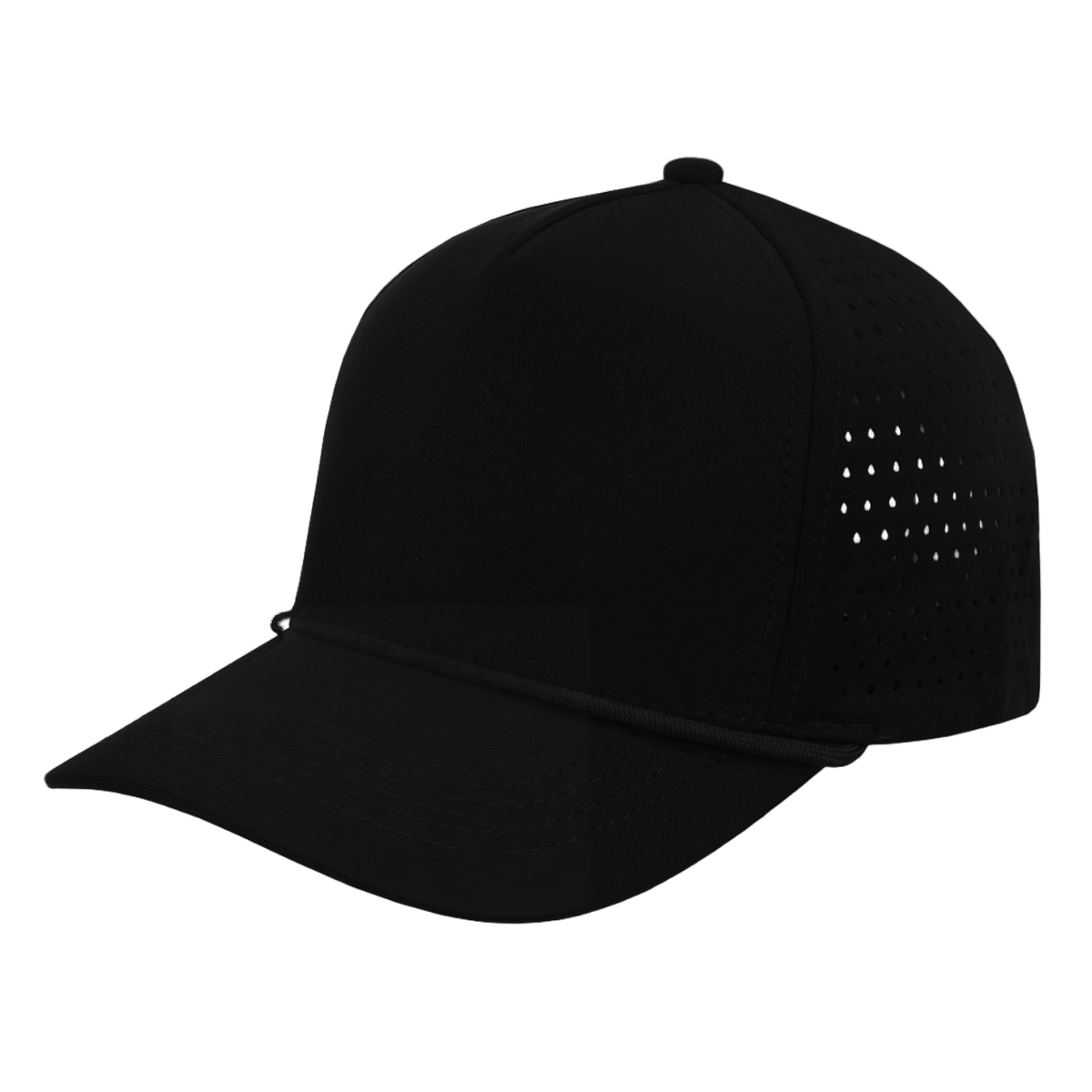 Black three-quarter