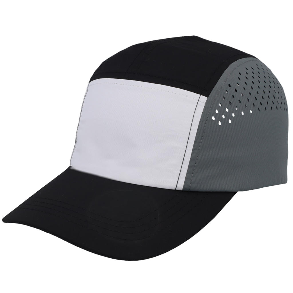 Black/Grey/White three-quarter