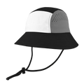 Black/Grey three-quarter