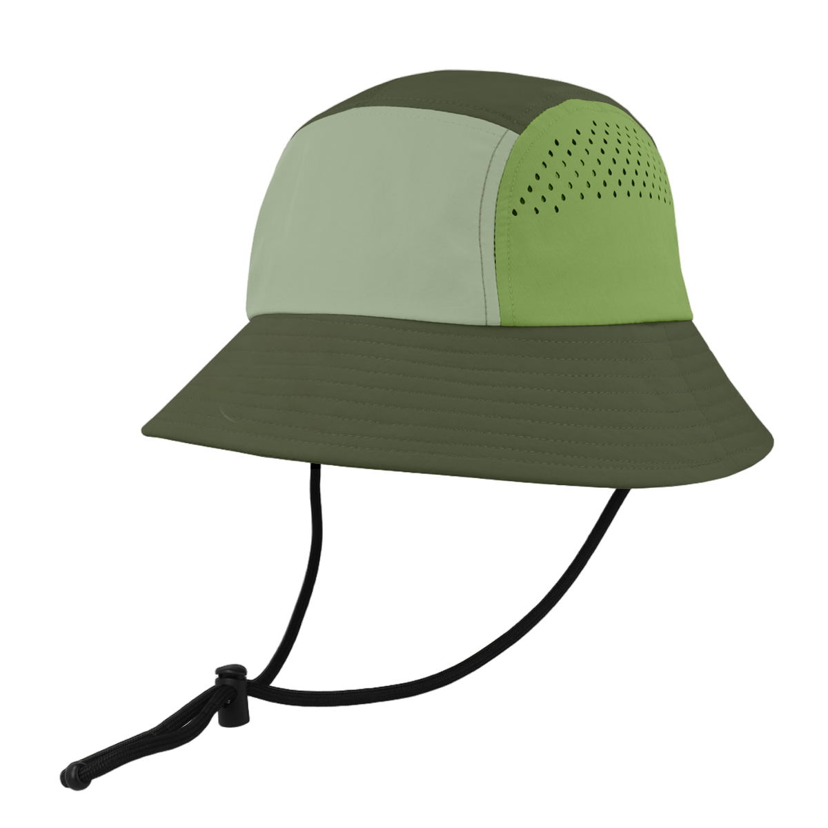 Olive/Green three-quarter