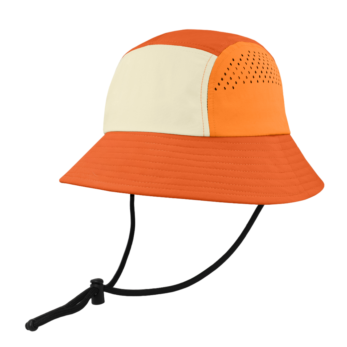 Orange/Orange three-quarter