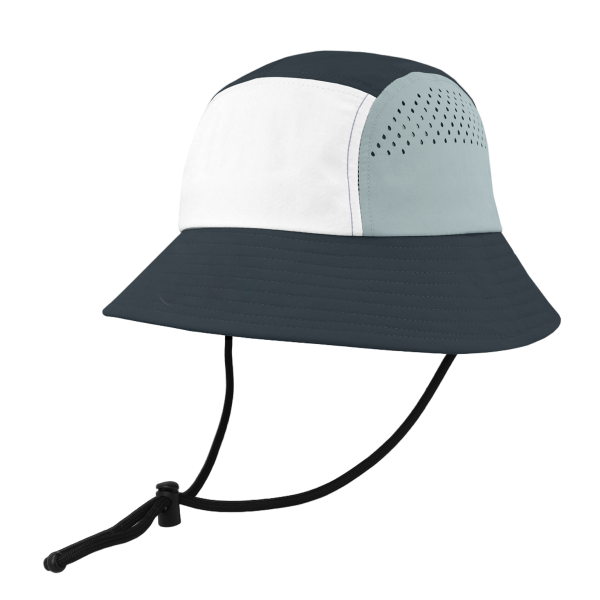 Navy/Sky Grey three-quarter