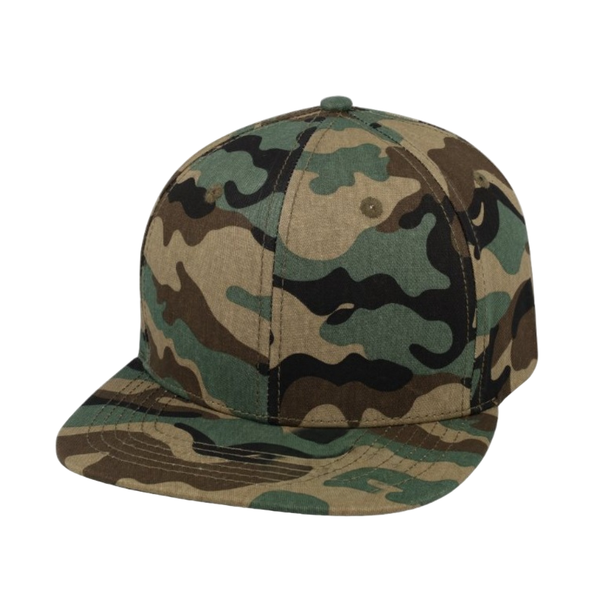 Camo/Camo three-quarter