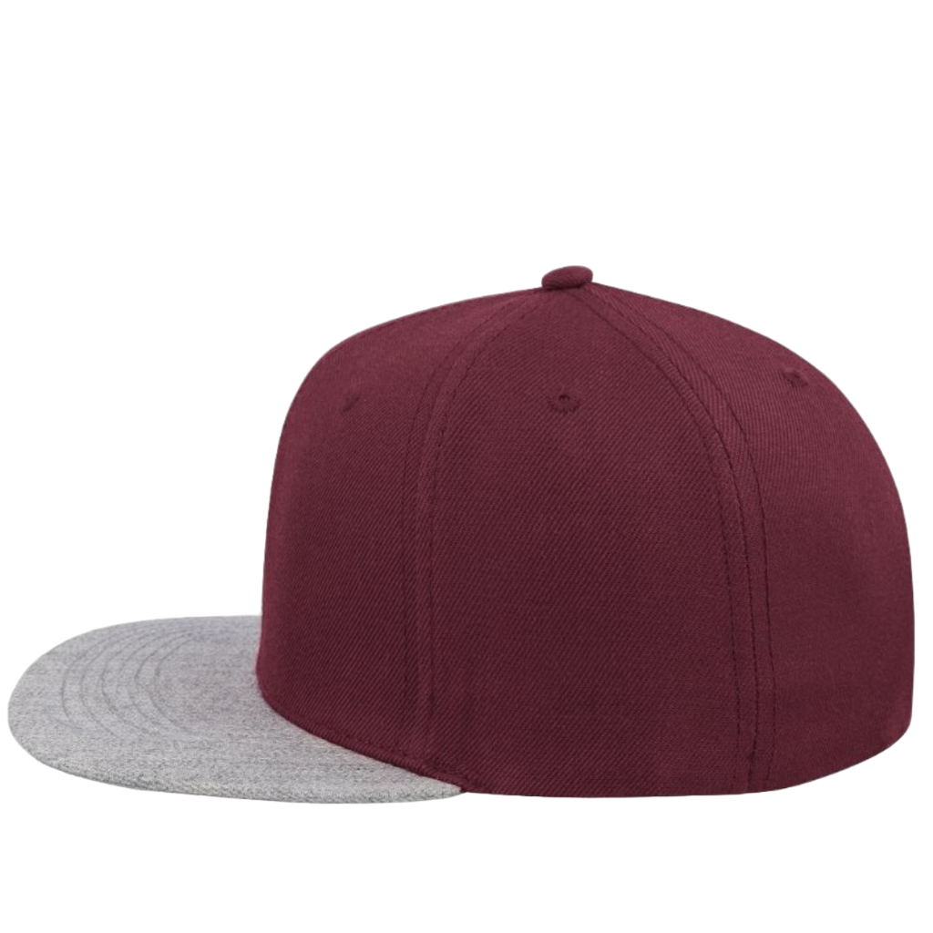 Burgundy/Grey left