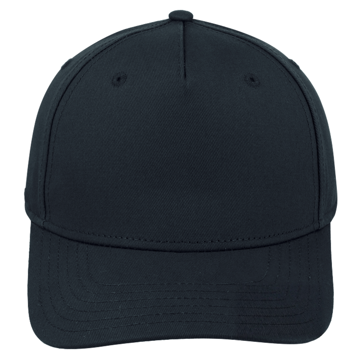 sldev43-unbranded uflex-5p-curved-peak-snapback navy front_image