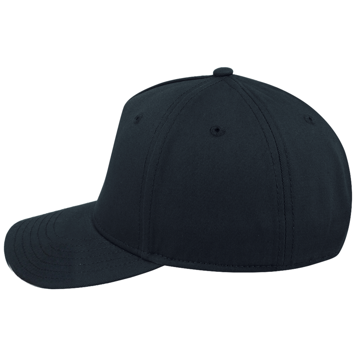 sldev43-unbranded uflex-5p-curved-peak-snapback navy left_image