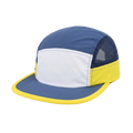 unbranded uflex-6-panel-active-cap navy-yellow-white main three-quarter