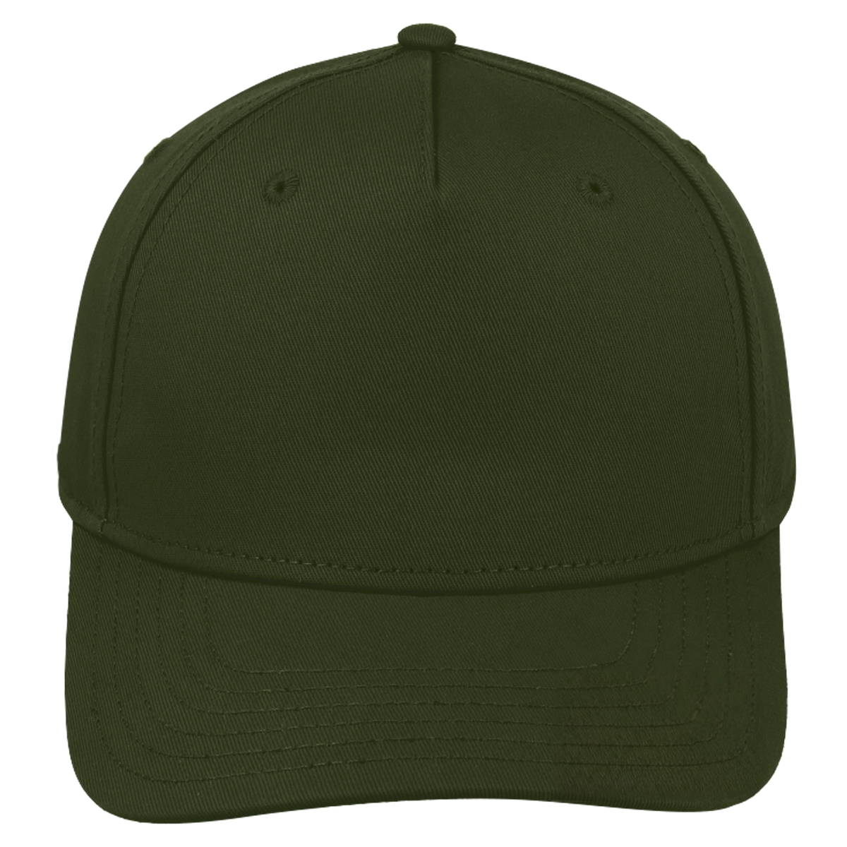 sldev43-unbranded uflex-5p-curved-peak-snapback olive front_image