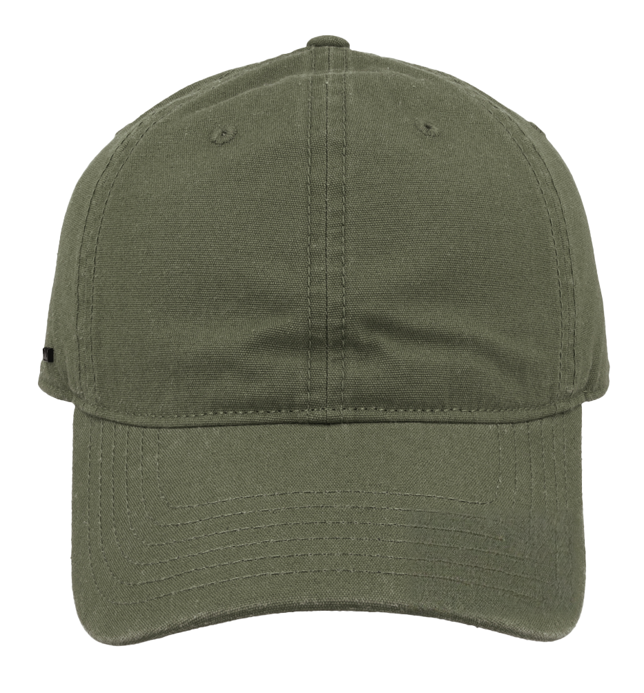 sldev43-unbranded washed-light-canvas-dad-6p-cap olive front_image