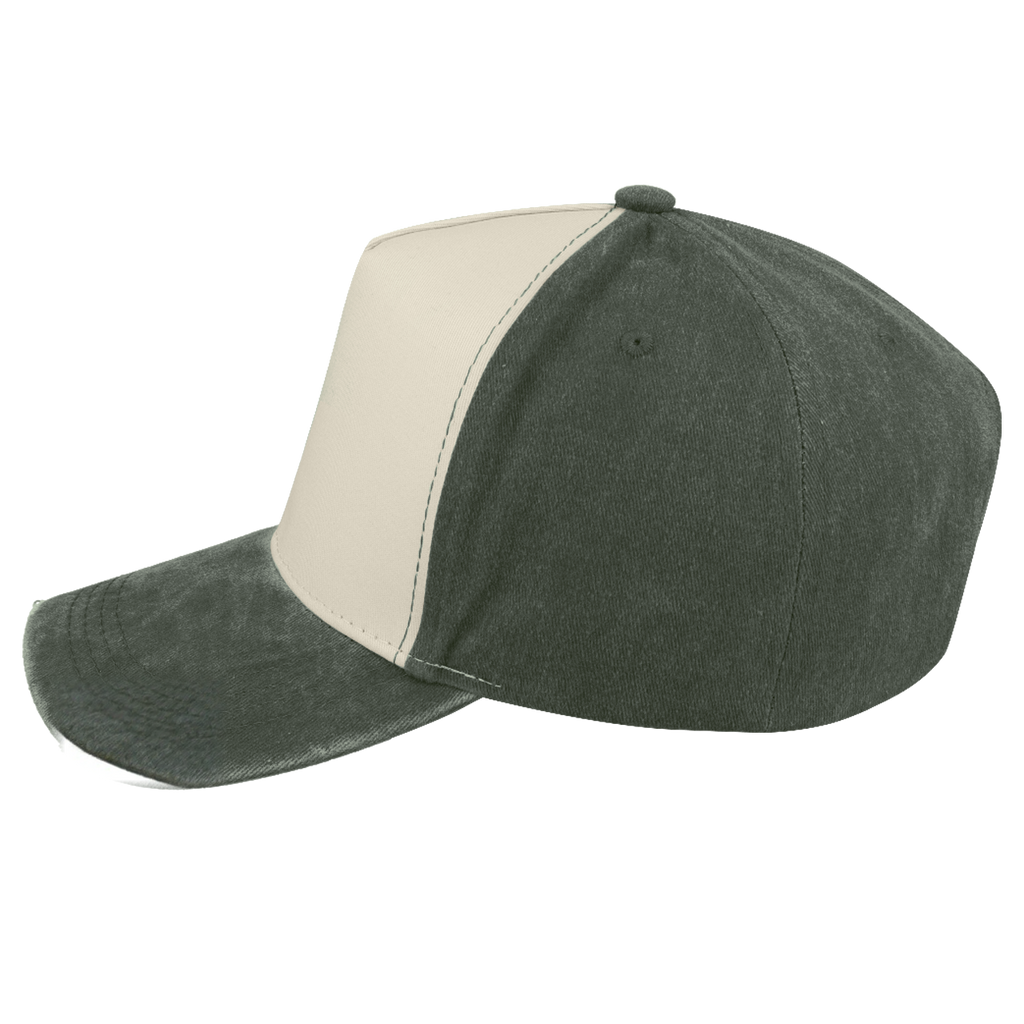 sldev43-unbranded pigment-washed-5-panel-cap olive left_image