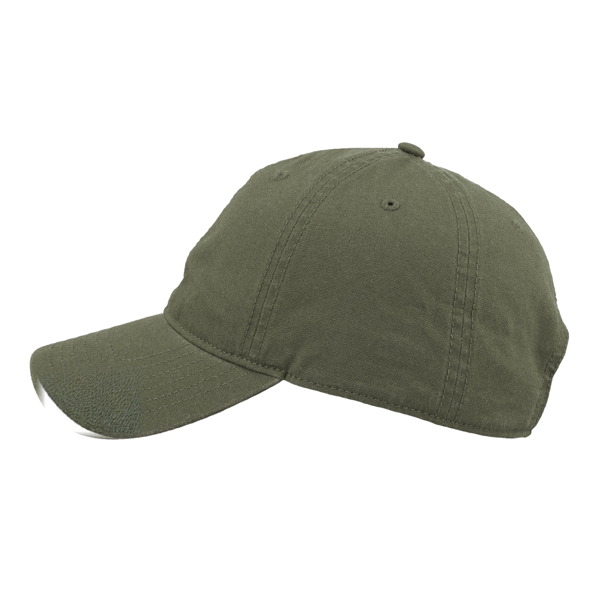 sldev43-unbranded washed-light-canvas-dad-6p-cap olive left_image