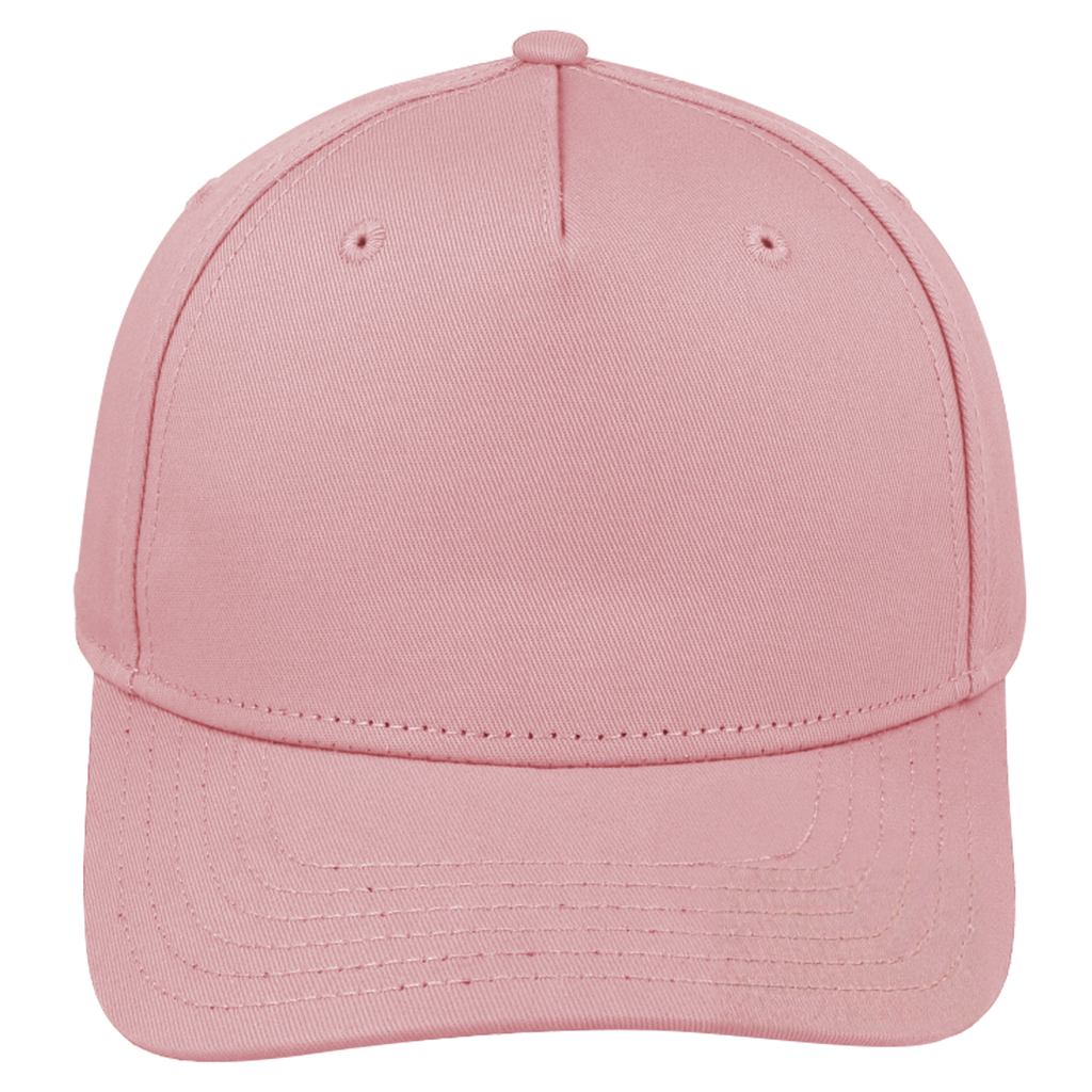 sldev43-unbranded uflex-5p-curved-peak-snapback pink front_image
