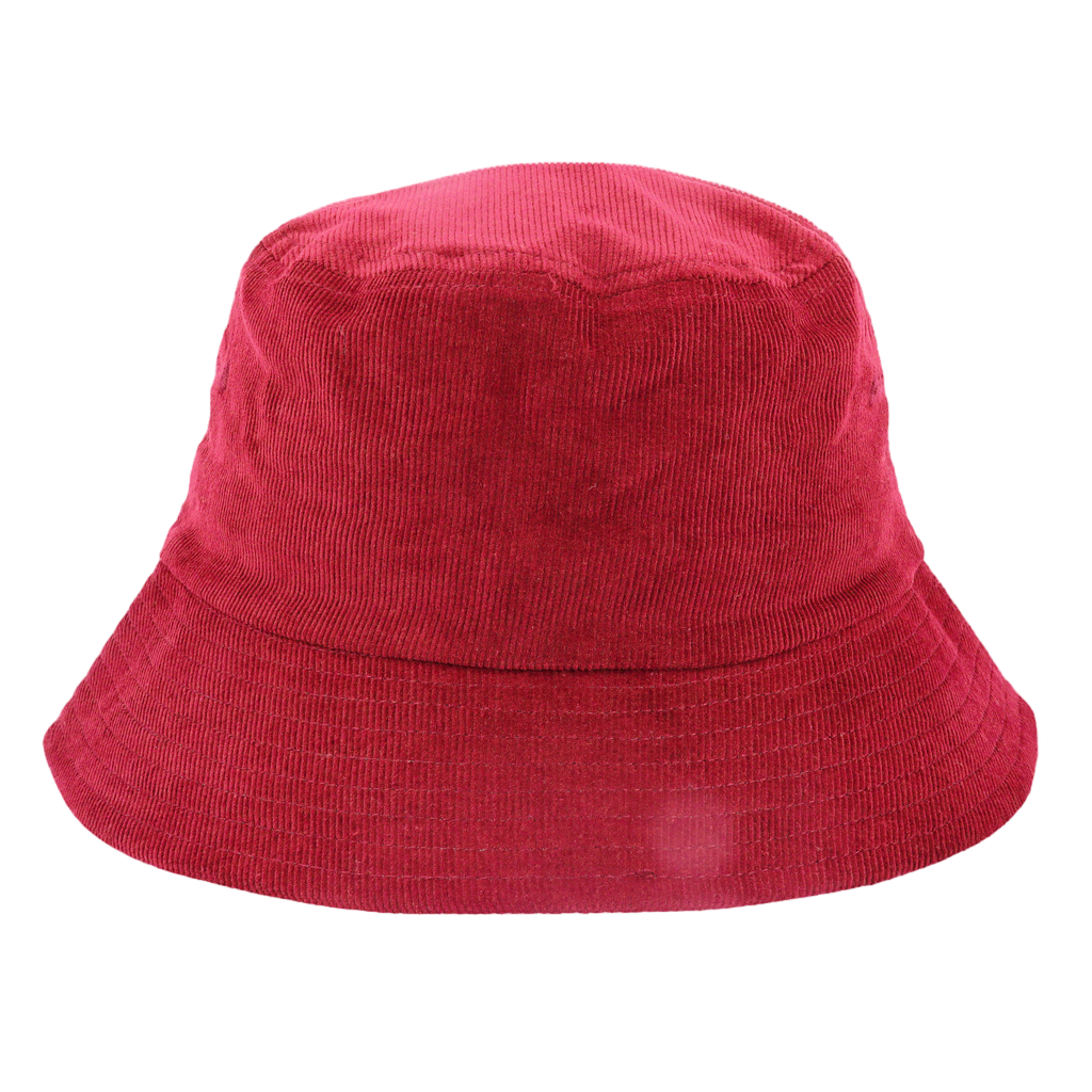 unbranded corduroy-bucket-hat red-58cm back_image