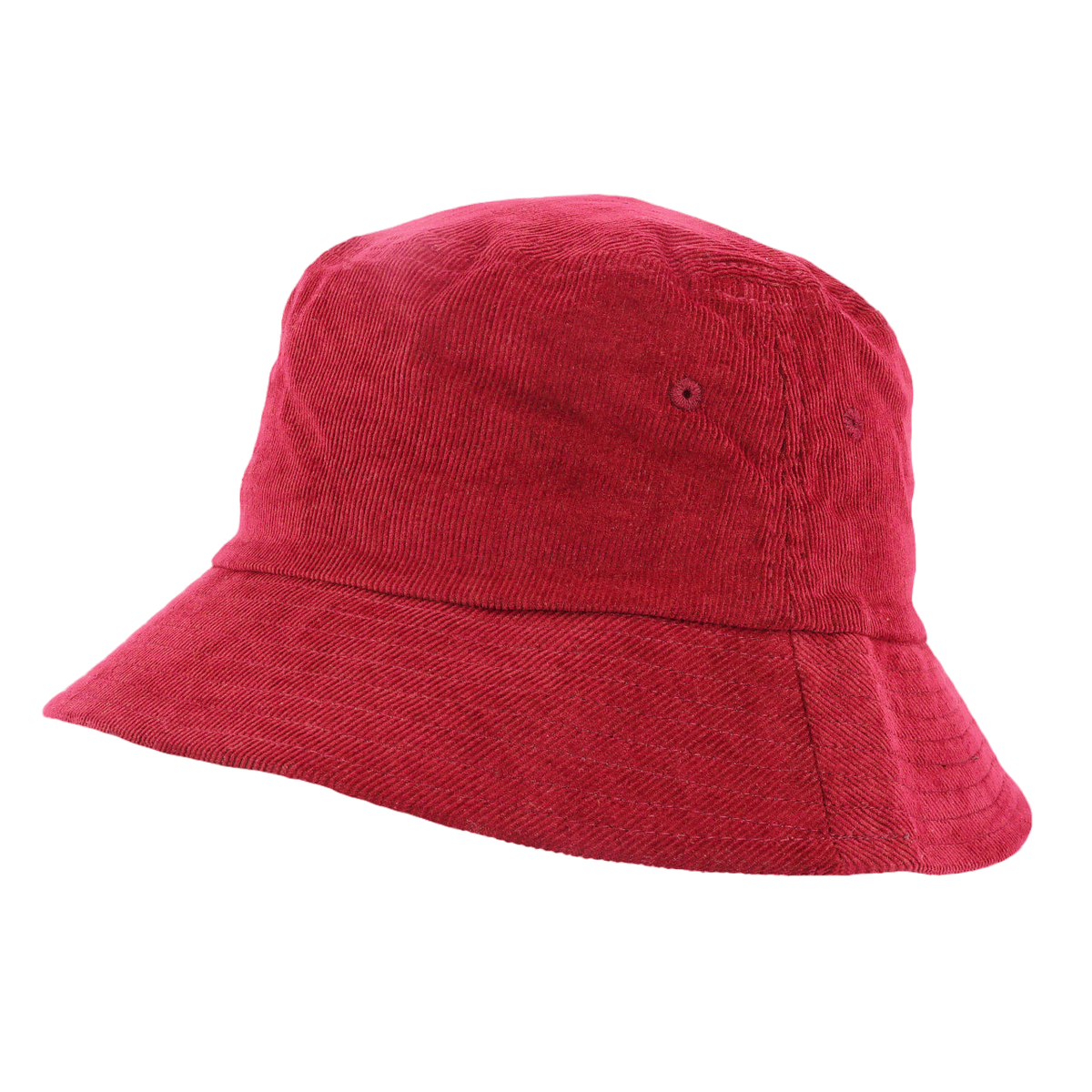 main corduroy-bucket-hat red-58cm three-quarter