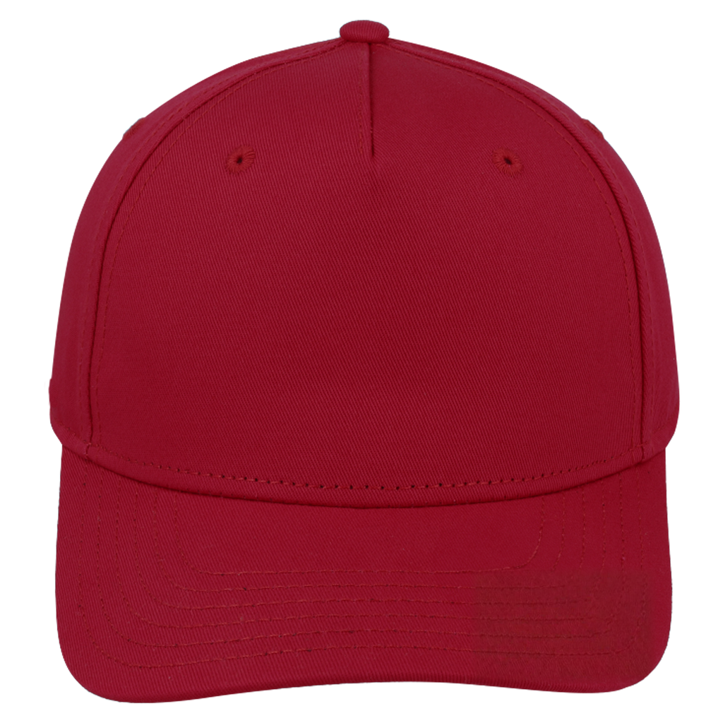 sldev43-unbranded uflex-5p-curved-peak-snapback red front_image