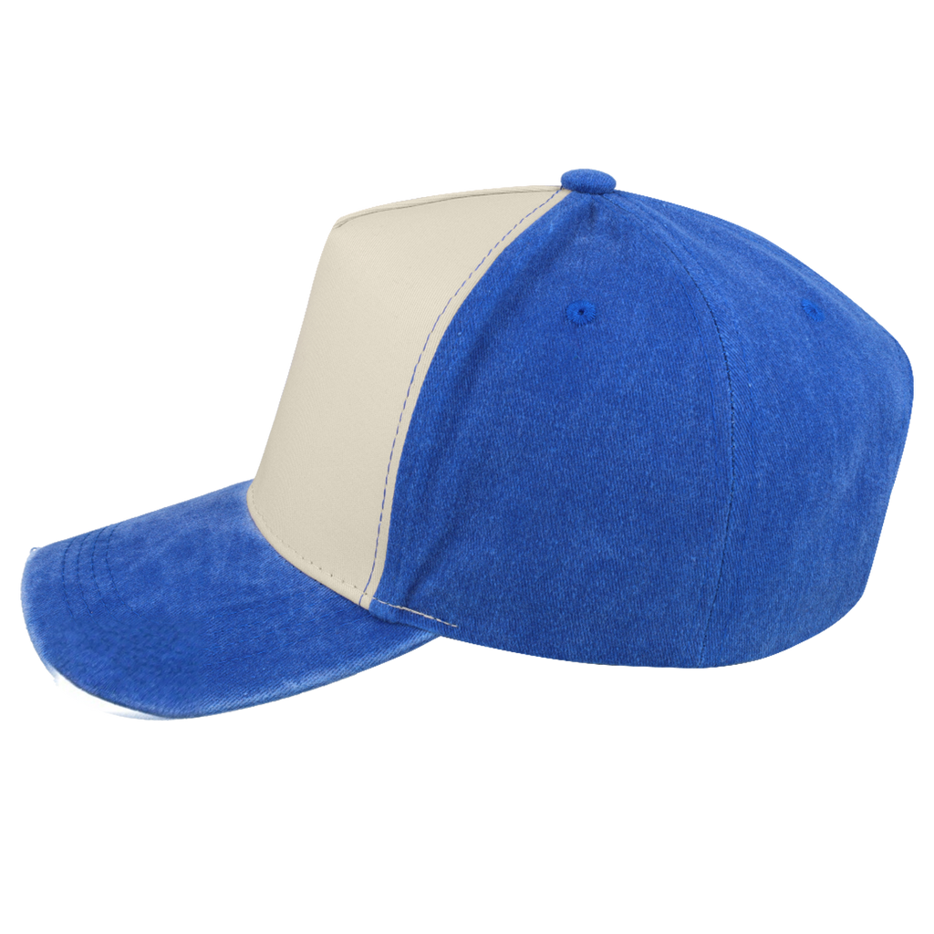 sldev43-unbranded pigment-washed-5-panel-cap royal left_image