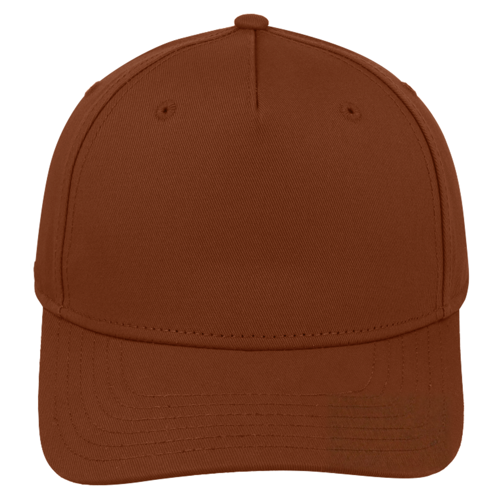 sldev43-unbranded uflex-5p-curved-peak-snapback rust front_image