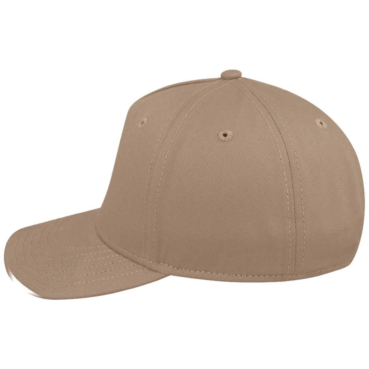 sldev43-unbranded uflex-5p-curved-peak-snapback stone left_image