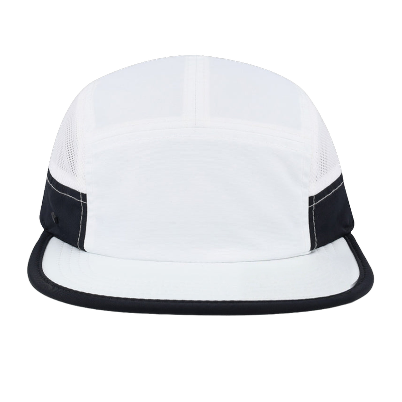 unbranded uflex-6-panel-active-cap white-black-white front_image