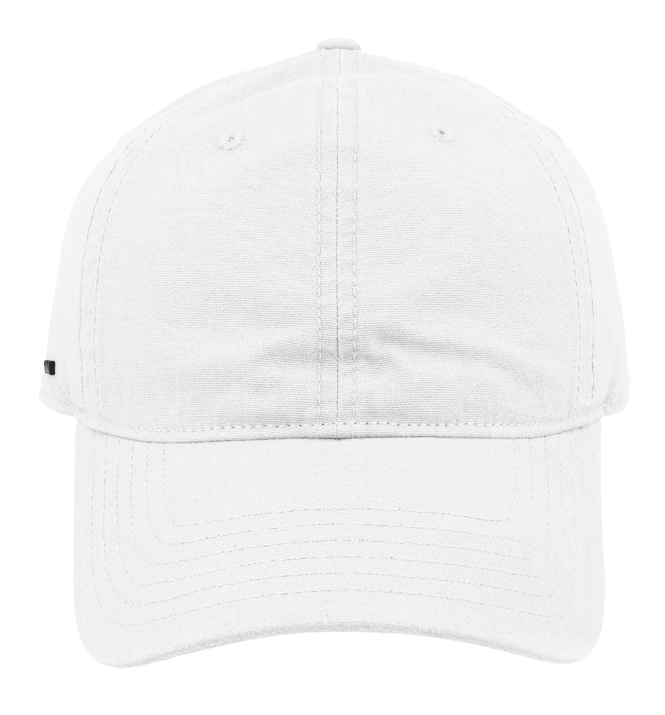sldev43-unbranded washed-light-canvas-dad-6p-cap white front_image