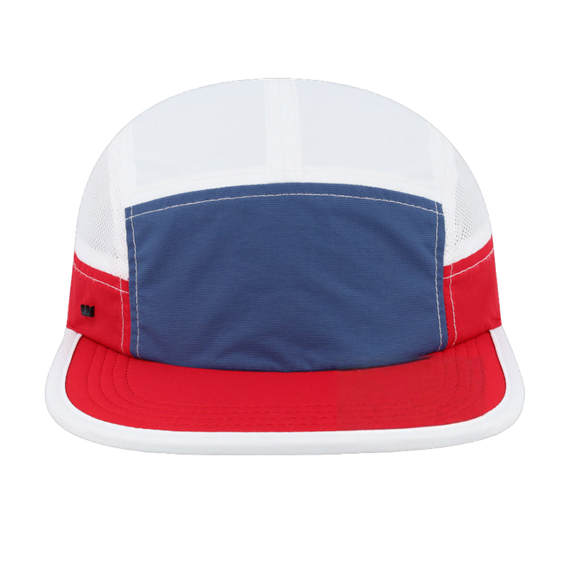 unbranded uflex-6-panel-active-cap white-red-white front_image